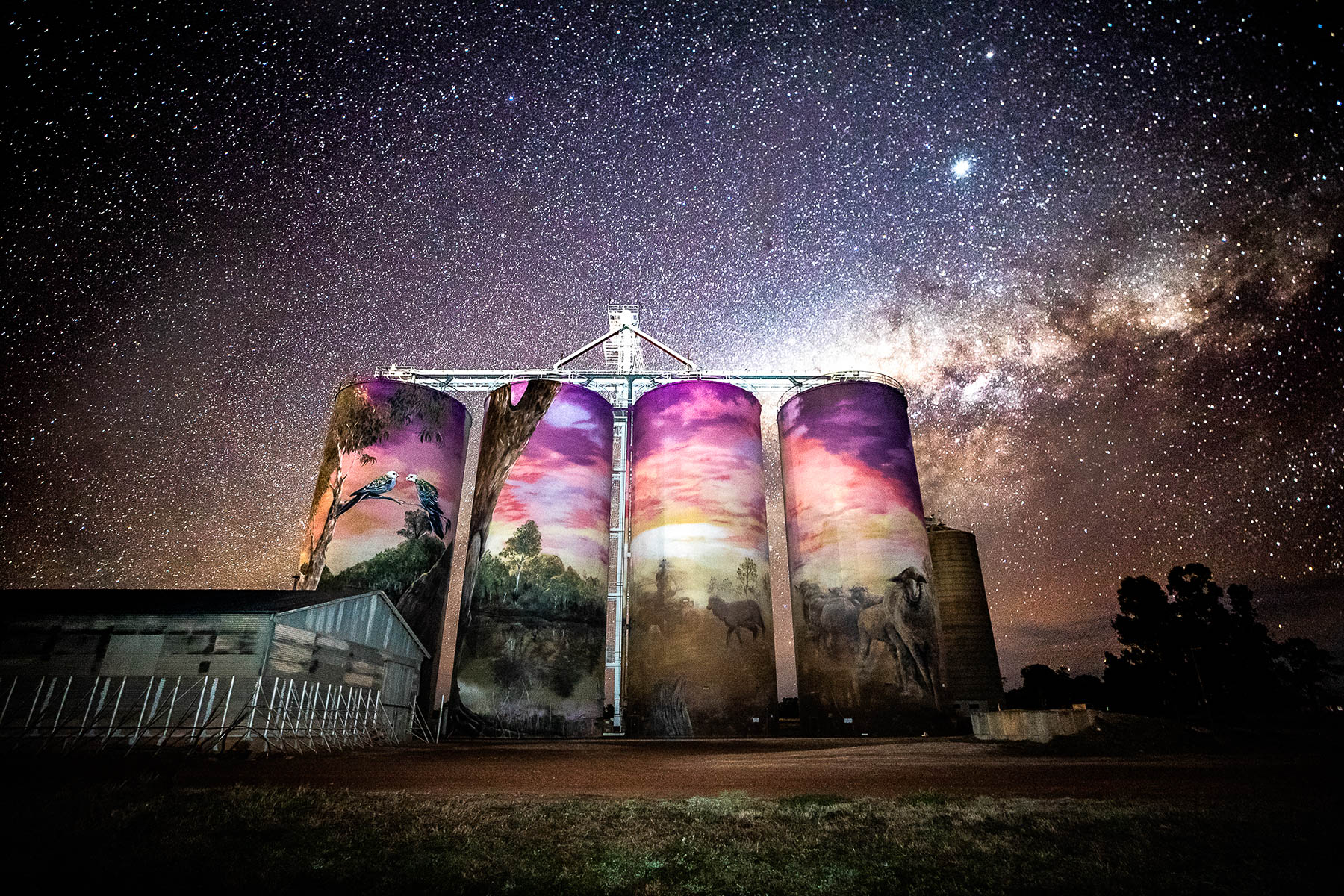 Thallon GrainCorp Silos - Explore St George Region Queensland